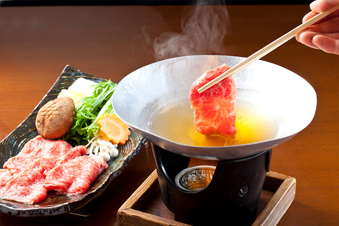 豊後牛のしゃぶしゃぶ